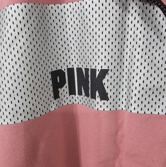 PINK Victoria’s Secret Pink Old Rose Full Zip Jacket Size M - Picture 4 of 5